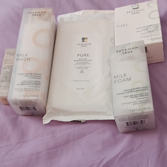 Beekman 1802 Pure and Milk Skincare Collection - White - Picture 1 of 3